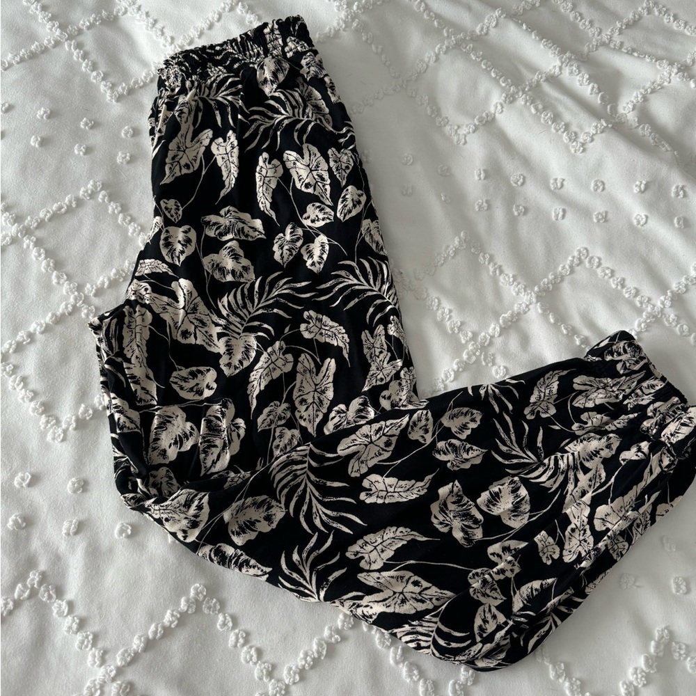 🌴LOWEST PRICE 🌴Angie’s Tropical Leaf Print Jogger